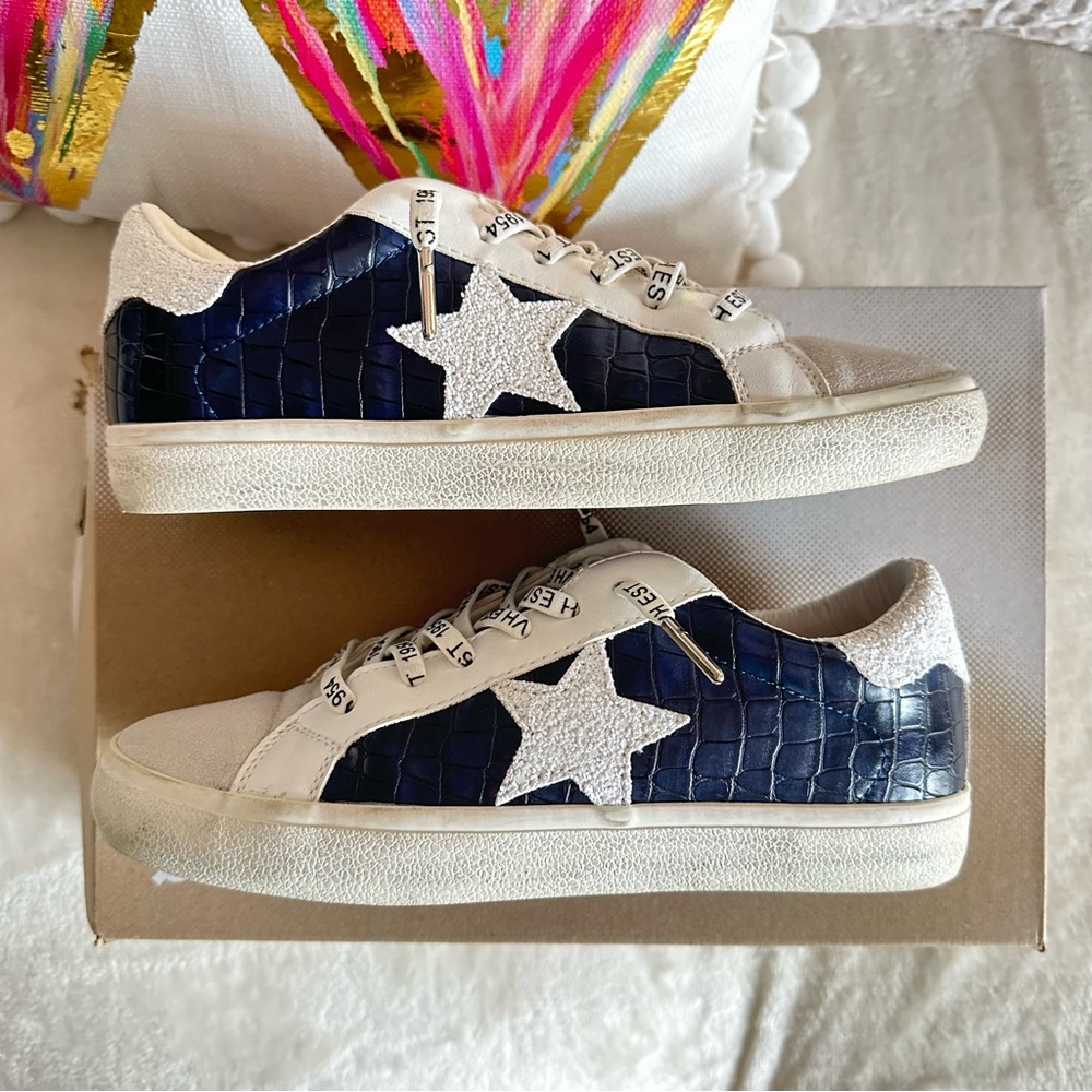 Vintage Havana Erika Wild Croco Multi Sneaker